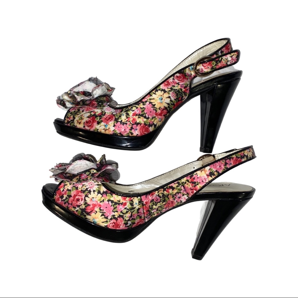 Anne Klein Akeli Floral Heels 🌸